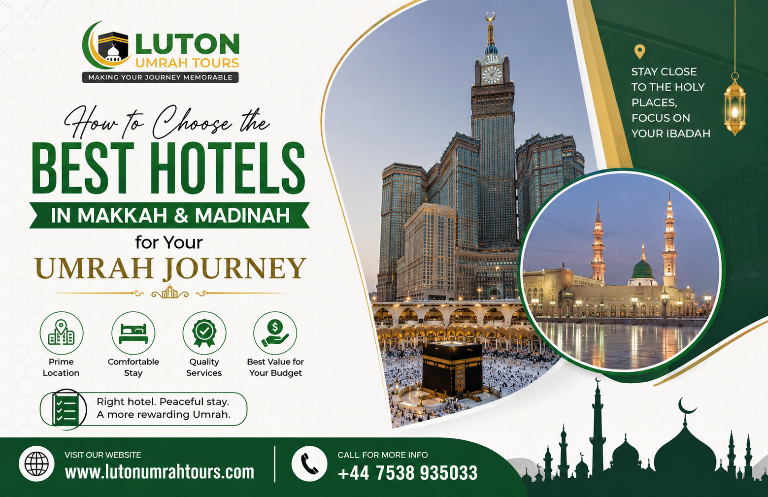 Best Hotels in Makkah and Madinah